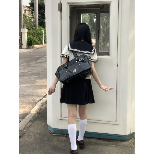 星巡高等/原創JK水手製服女套裝學院風春夏季短袖襯衫水手服上衣