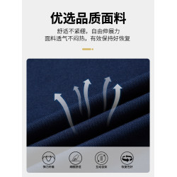 【桑蠶絲】啄木鳥2025夏季男士短袖polo衫新款休閒爸爸裝t恤半袖C