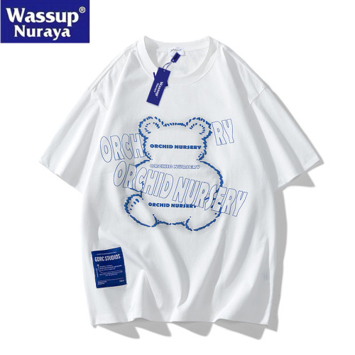WASSUP Nuraya潮牌短袖t恤男夏季2025新款設計感小衆ins上衣體恤