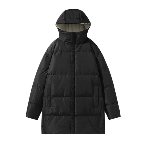 WASSUP NURAYA棉服男冬季加厚服戶外中長款連帽棉衣青年情侶外套