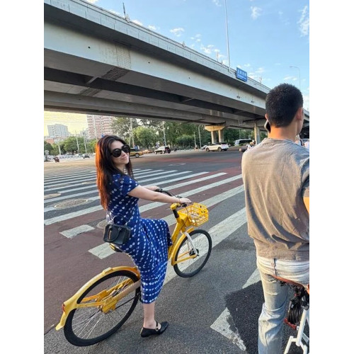 楊冪同款黃色民國風新中式女日常改良旗袍裙子盤釦提花襯衫連衣裙 楊冪同款黃色民國風新中式女日常改良旗袍裙子盤釦提花襯衫連衣裙