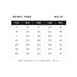 啄木鳥冰絲工裝褲男款夏季薄款2025新款寬松直筒褲濶腿休閒褲子K