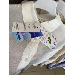 她熾2550女士夏日薄款襯衫涼感休閒防曬上衣百搭長袖寬鬆速乾外套