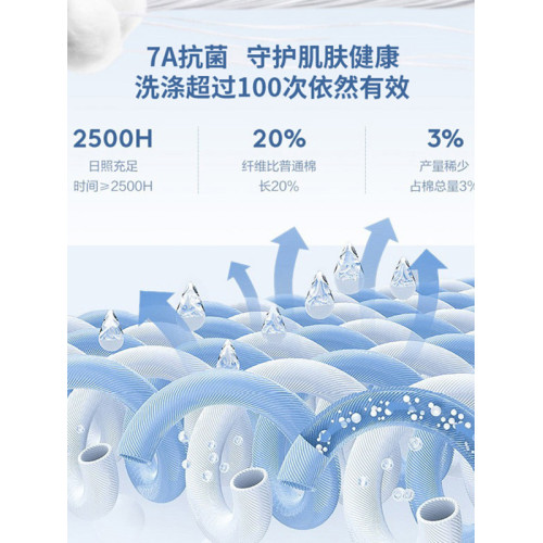 啄木鳥7A抗菌100%純棉短袖t恤男夏季薄款中青年商務涼感POLO衫男H