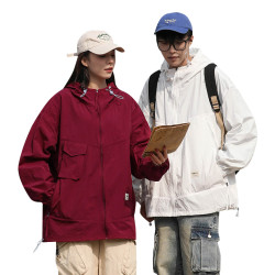 WASSUP NURAYA戶外大碼輕薄防曬衣男夏UPF50+防紫外線情侶防曬服