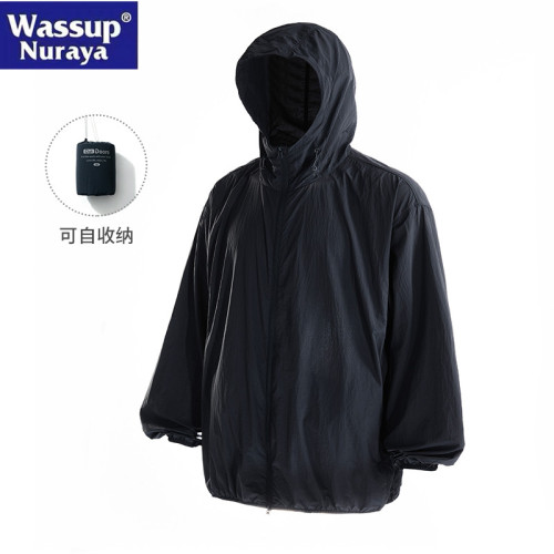 WASSUP Nuraya潮牌山系原紗防曬衣男夏季涼感速乾UPF100+輕薄外套
