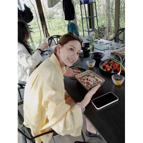 慵懶休閒防曬亞麻襯衫女2025新款夏季洋氣長袖設計感寬松薄款外套