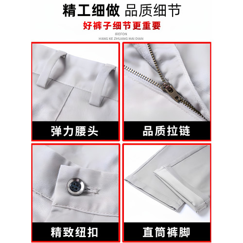 啄木鳥冰絲休閒短褲男士七分褲夏季2025新款彈力中年商務褲子K