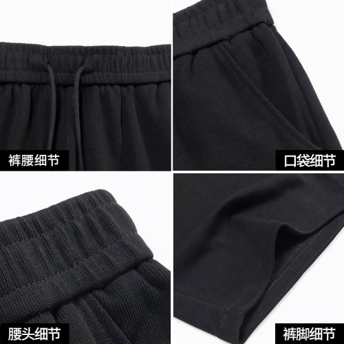 WASSUP Nuraya潮牌小惡魔冰絲短褲男夏季薄款寬鬆休閒運動五分褲