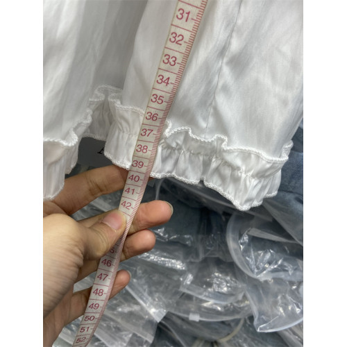歐貨AKK6221夏款松緊腰百搭荷葉邊半身短裙甜美減齡蓬蓬裙蛋糕裙