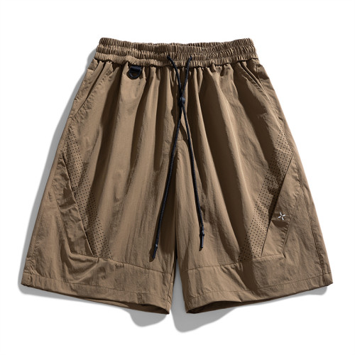 WASSUP Nuraya潮牌速乾短褲男士夏季工裝運動褲寬鬆休閒五分褲子