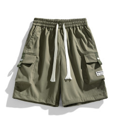 WASSUP Nuraya潮牌工裝短褲男夏季寬鬆休閒速乾學生運動薄五分褲