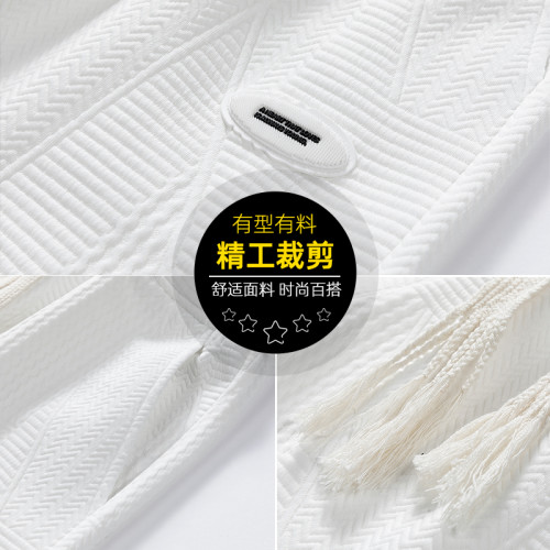 WASSUP NURAYA休閒短褲男夏季速乾五分褲男潮流寬鬆百搭運動中褲