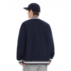 美式重磅棒球服外套男2025春季新款潮牌寬松休閒飛行員夾克