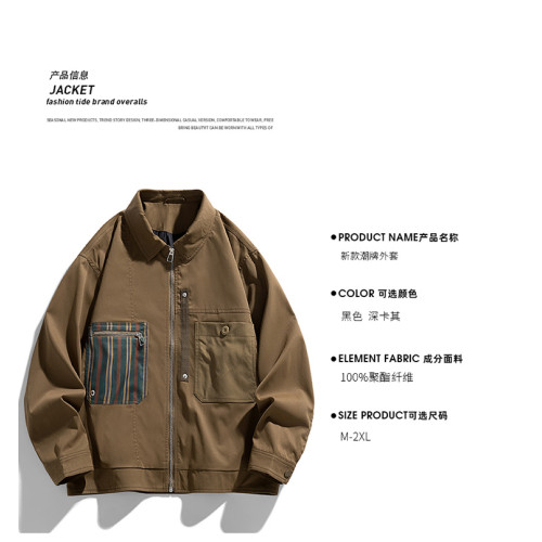 WASSUP Nuraya潮牌山系機能戶外三防沖鋒衣外套男寬鬆工裝夾克男