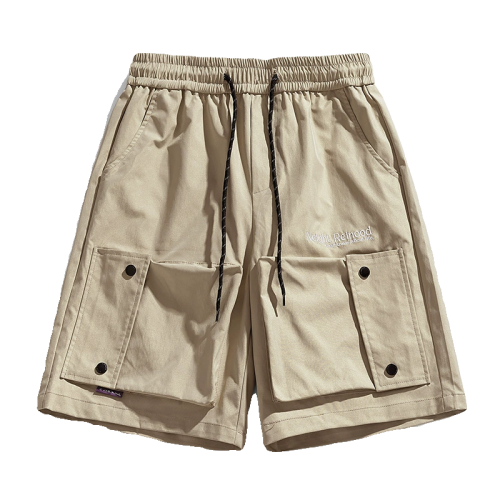 WASSUP Nuraya潮牌美式字母印花夏季男款寬鬆個性青年情侶短褲男