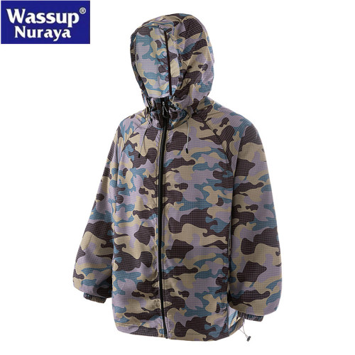 WASSUP Nuraya潮牌紥染連帽防曬衣男2025新款冰絲薄款情侶防曬服