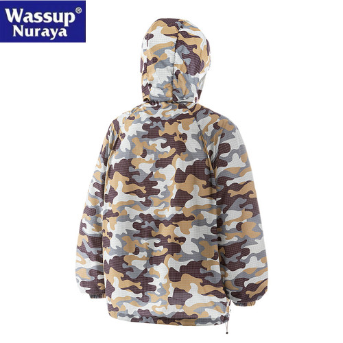 WASSUP Nuraya潮牌紥染連帽防曬衣男2025新款冰絲薄款情侶防曬服