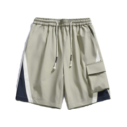 WASSUP Nuraya潮牌美式工裝短褲男款夏季新款休閒運動五分沙灘褲