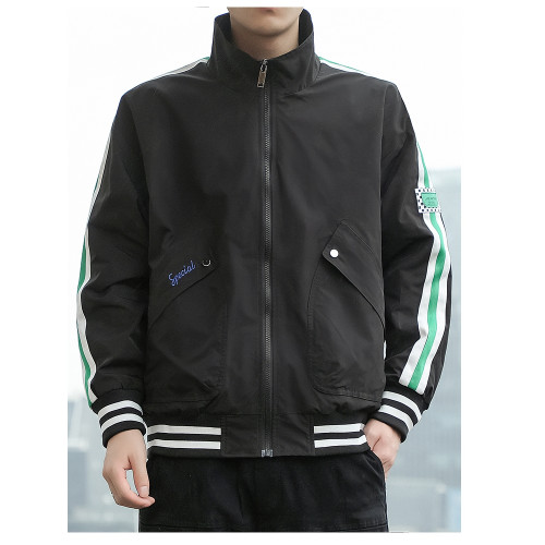 WASSUP Nuraya潮牌輕奢夾克男個性簡約外套帥氣休閒百搭棒球服