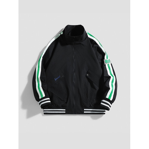 WASSUP Nuraya潮牌輕奢夾克男個性簡約外套帥氣休閒百搭棒球服