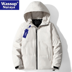 WASSUP Nuraya潮牌白鴨絨羽絨服男冬季2024新款防寒保暖青年外套