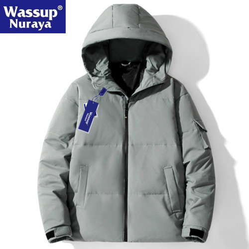 WASSUP Nuraya潮牌白鴨絨羽絨服男冬季2024新款防寒保暖青年外套