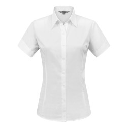 白色襯衣女短袖夏韓版職業裝上衣商務工裝學生工作服寸衫正裝襯衫