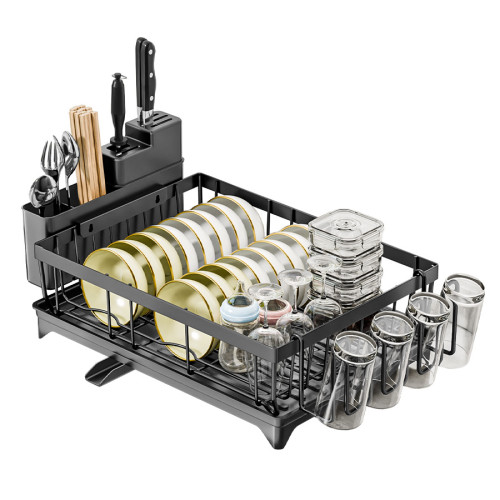廚房水槽台面碗碟收納架瀝水架廚房置物架家用碗架放碗筷櫃碗盤架 廚房水槽台面碗碟收納架瀝水架廚房置物架家用碗架放碗筷櫃碗盤架
