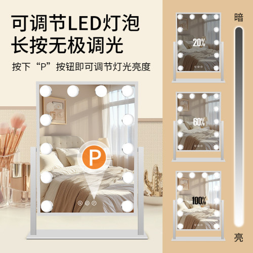隔開鏡用關鍵詞化妝鏡方形大中小號隨身美妝補妝梳妝公主鏡復古鏡