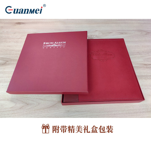 廣美皮質影集相片集 photo album 18復古覆膜自粘相冊diy