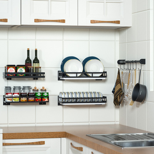 免釘廚房置物架刀架碗碟瀝水架碗盤筷子筒砧板鍋蓋收納架