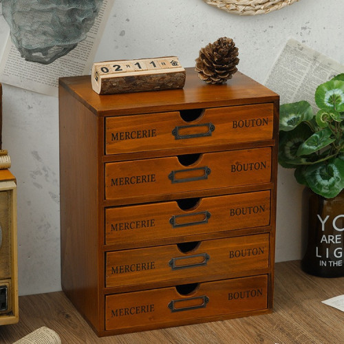 木質電腦增高架辦公桌面收納整理櫃木盒zakka抽屜式化妝品收納盒 木質電腦增高架辦公桌面收納整理櫃木盒zakka抽屜式化妝品收納盒