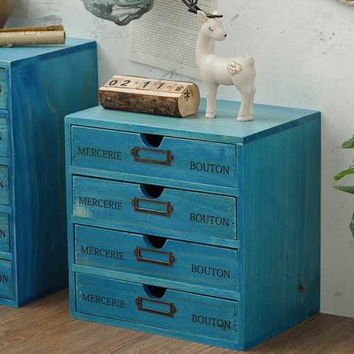 木質電腦增高架辦公桌面收納整理櫃木盒zakka抽屜式化妝品收納盒 木質電腦增高架辦公桌面收納整理櫃木盒zakka抽屜式化妝品收納盒