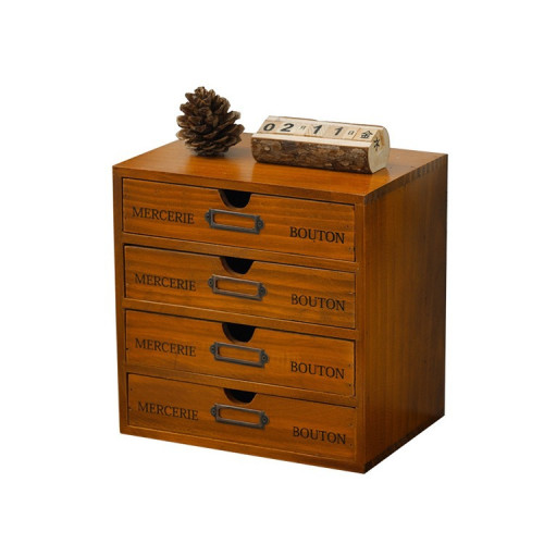 木質電腦增高架辦公桌面收納整理櫃木盒zakka抽屜式化妝品收納盒 木質電腦增高架辦公桌面收納整理櫃木盒zakka抽屜式化妝品收納盒