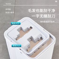 新款家用地板嬾人墩布大號拖把免手洗刮刮樂禮品平板拖把