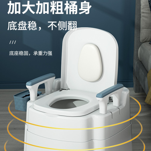 可移動老人坐便器簡易家用室內馬桶可攜式孕婦可攜式坐便椅成人厠所