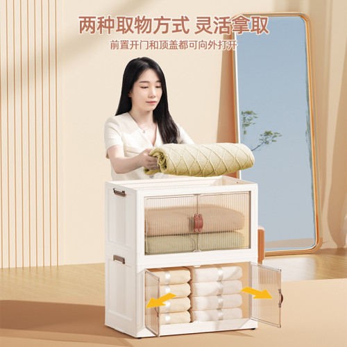 透明鞋盒家用衣物收納櫃抽屜式衣服褲子整理櫃零食玩具多層置物櫃