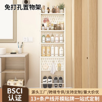 新款免打孔浴室置物架衛生間洗漱用品收納架浴室香皂壁掛收納架子