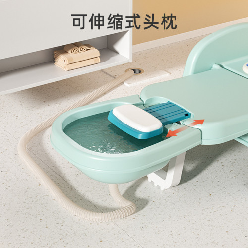 兒童洗頭躺椅可折曡寶寶家用洗髮椅多用途寶寶餐椅兒童叫叫椅