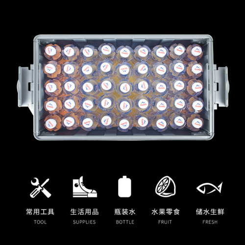 車用後備箱儲物箱戶外露營箱可折曡收納箱野營整理箱盒家用置物盒