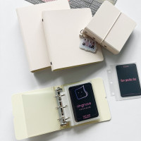 RINGNOTE卡冊一宮格明星小卡拍立得遊戯動漫寶可夢卡片活頁相冊