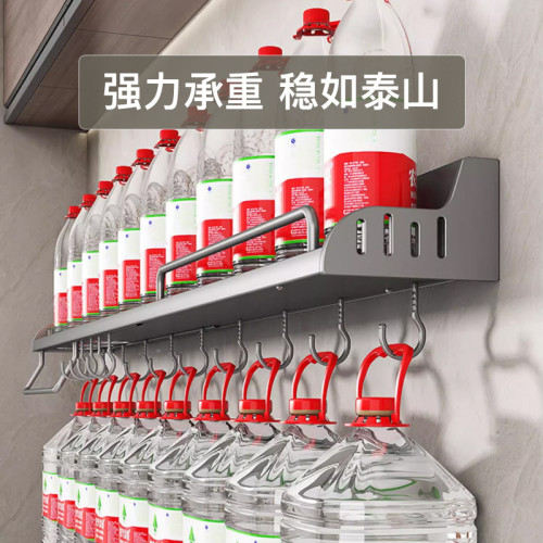 免打孔廚房置物架壁掛式多功能筷子刀架家用調料用品大全收納掛架