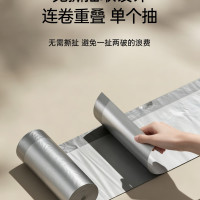 JAH垃圾袋家用加厚手提式自動收口抽繩廚房拉圾桶塑膠袋大中小號