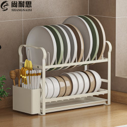碗碟盤瀝水架多功能收納架廚房置物架筷子插刀砧板架晾洗放碗架子