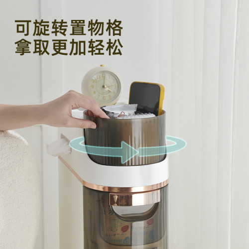 衛生間夾縫收納櫃家用廚房置物架抽屜式收納架多層襍物窄縫置物櫃