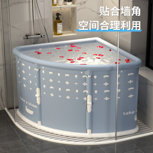 泡澡桶大人折疊扇形洗澡桶家用沐浴桶三角轉角浴缸成人淋浴房專用 泡澡桶大人折疊扇形洗澡桶家用沐浴桶三角轉角浴缸成人淋浴房專用