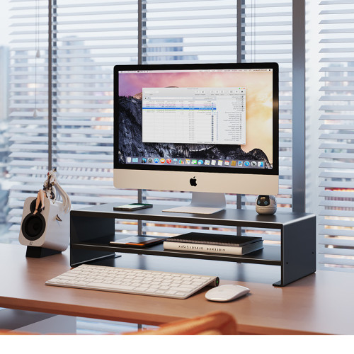 電腦增高架桌上型顯示器屏支撐架支架辦公桌收納盒辦公室桌面置物架 電腦增高架桌上型顯示器屏支撐架支架辦公桌收納盒辦公室桌面置物架