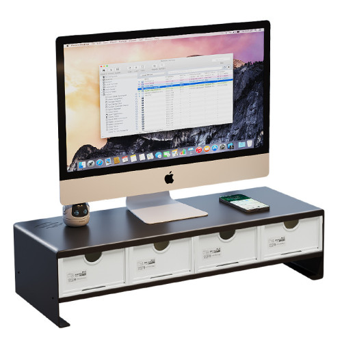 電腦增高架桌上型顯示器屏支撐架支架辦公桌收納盒辦公室桌面置物架 電腦增高架桌上型顯示器屏支撐架支架辦公桌收納盒辦公室桌面置物架