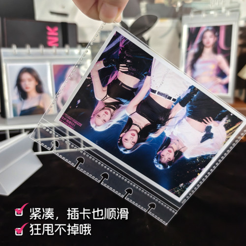 RINGNOTE卡冊明星專輯小卡拍立得明信片小馬寶莉哪吒卡片擺台相冊